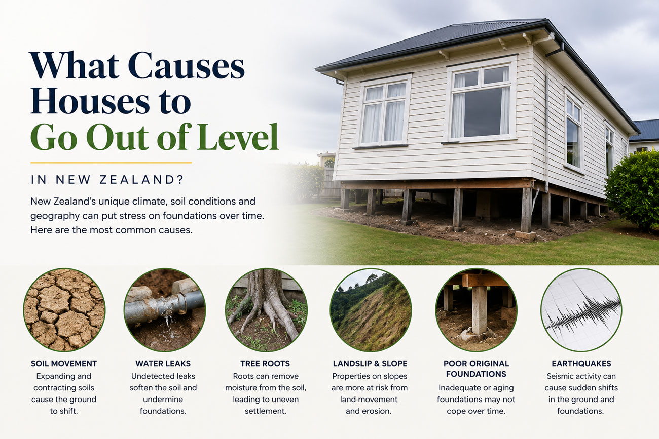 What-causes-houses-to-go-out-of-level-in-New-Zealand